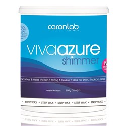CARONLAB Viva azure strip wax - microwave to pot